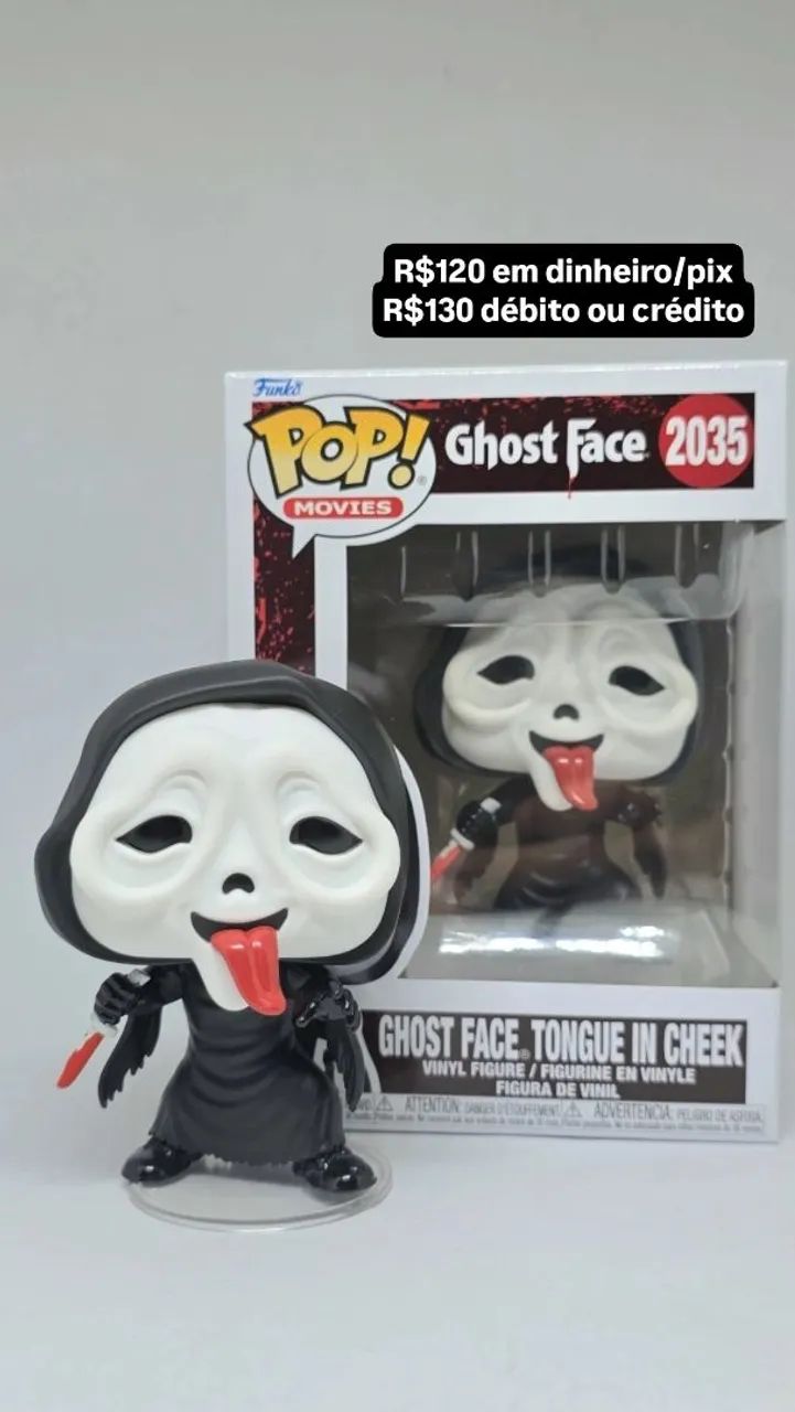 Funko Pop Ghost Face Tongue in Cheek 2035