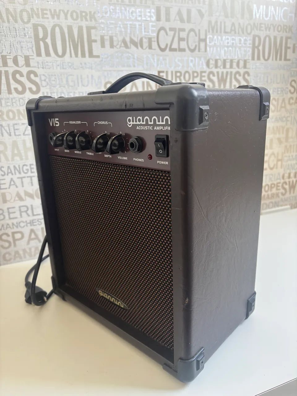 Caixa Amplificada Gianini V15 Para Violão - Foto 2