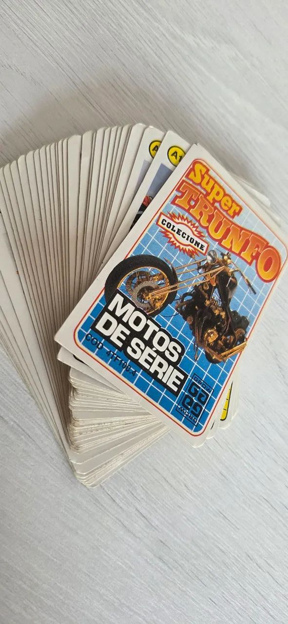 Super Trunfo Motos de Série Zerado Completo - Foto 2