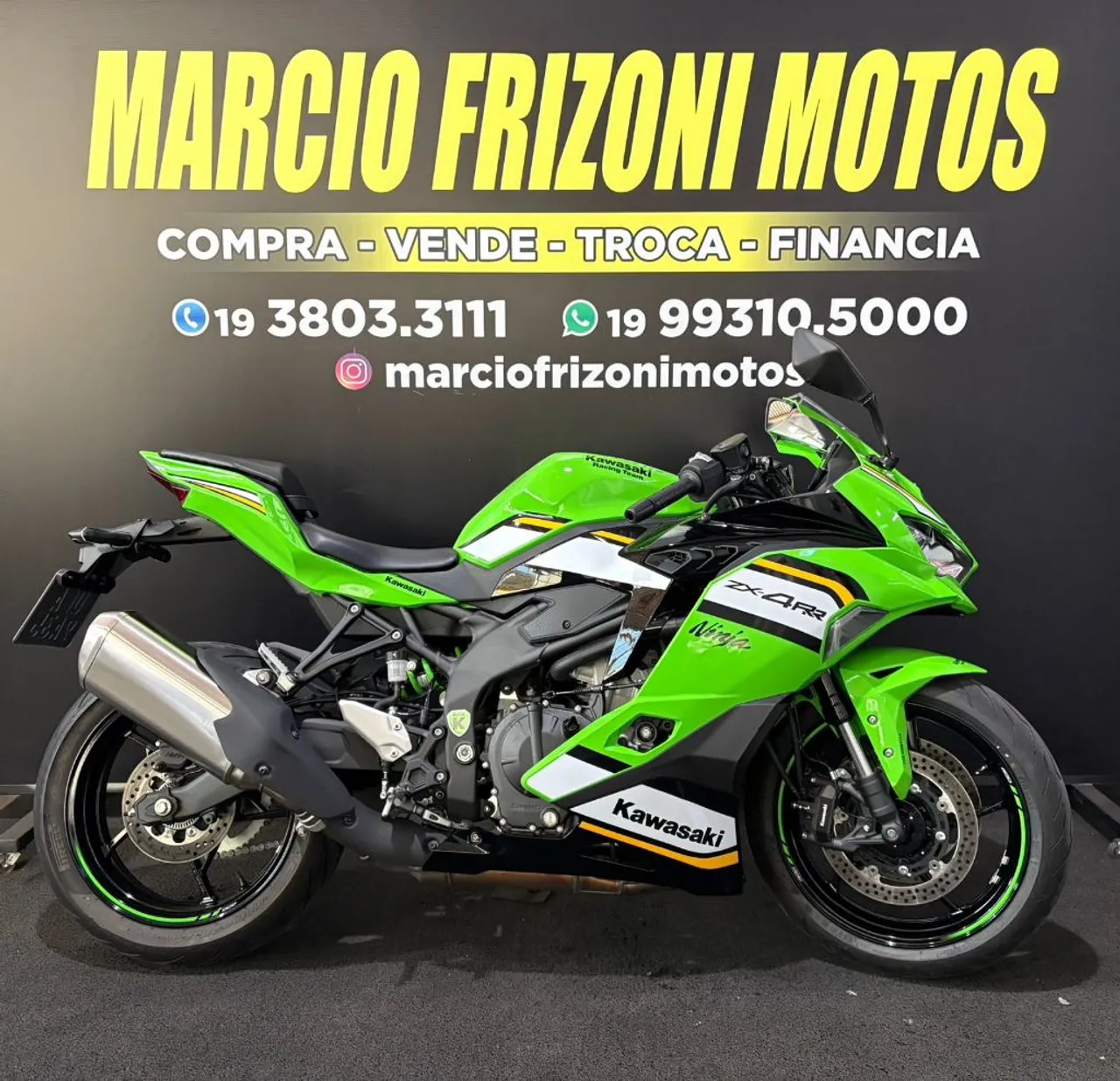Motos Kawasaki Ninja Zx-4r no Brasil