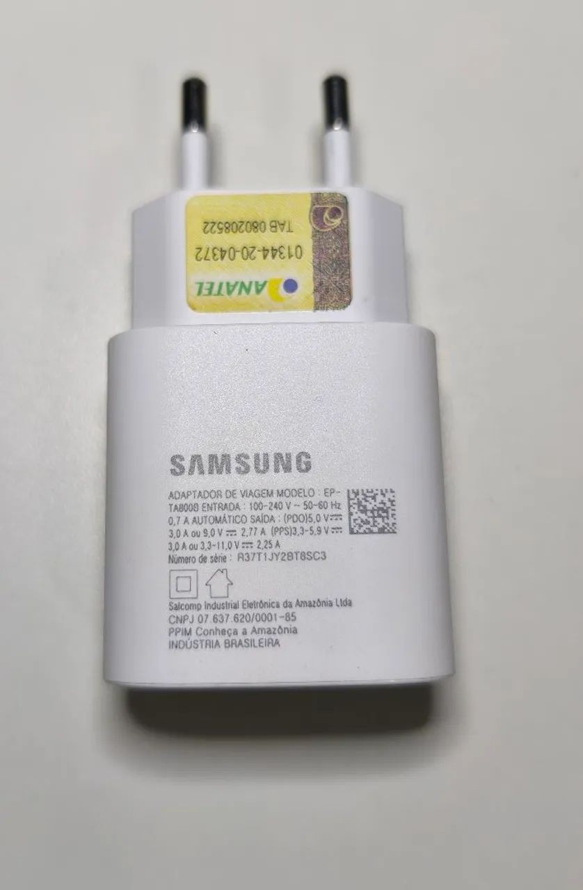 Fonte Original Samsung Super Fast Charge 25W - Foto 2
