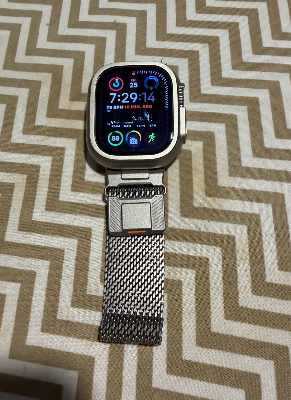 Apple Watch Ultra 2 - 96% Bateria + Loop Milanês + Extras - Foto 4