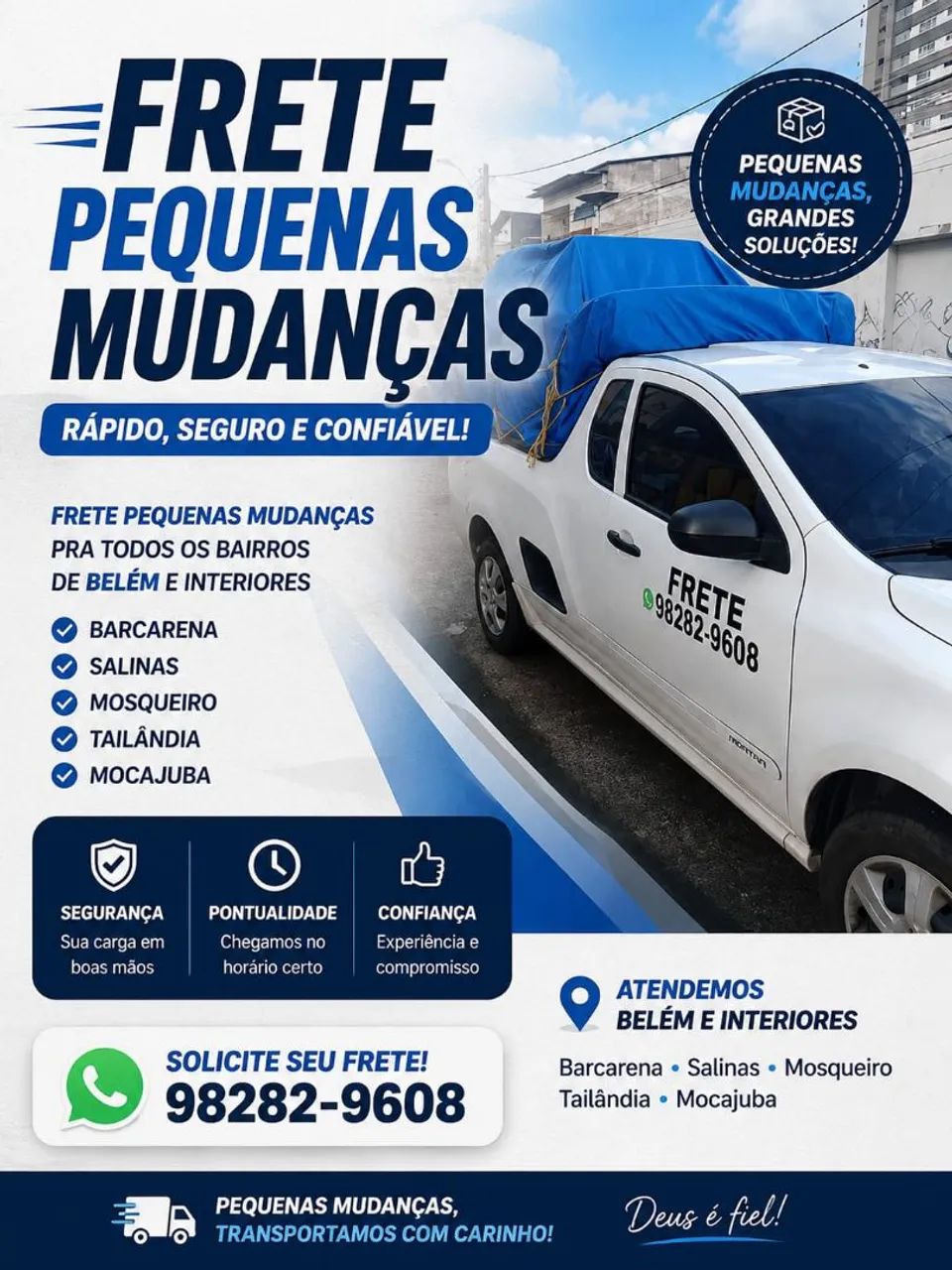 FRETE E MUDANÇA RÁPIDO E BARATO 