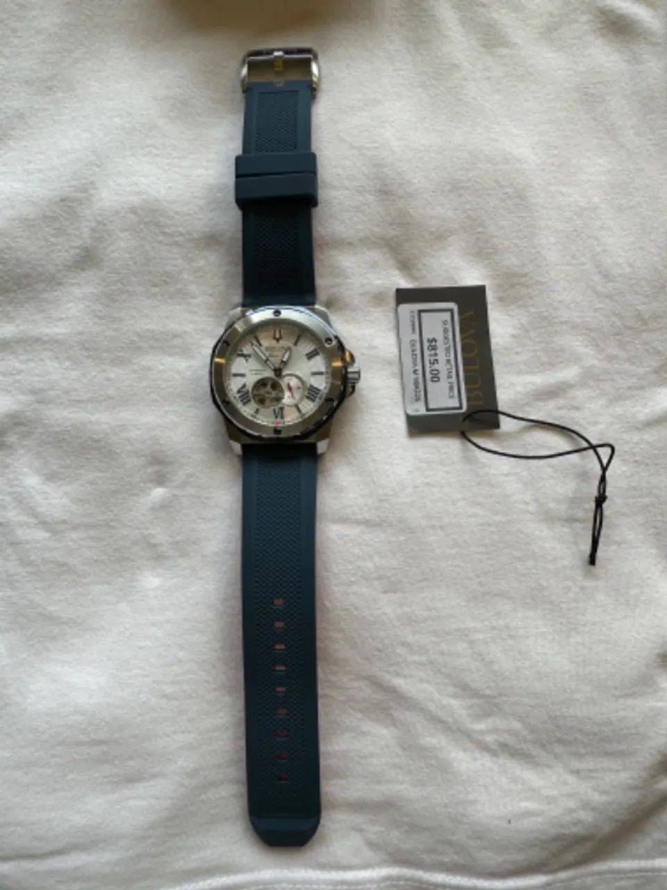 Relógio Bulova Marine Star Automático 98a225  - Foto 4