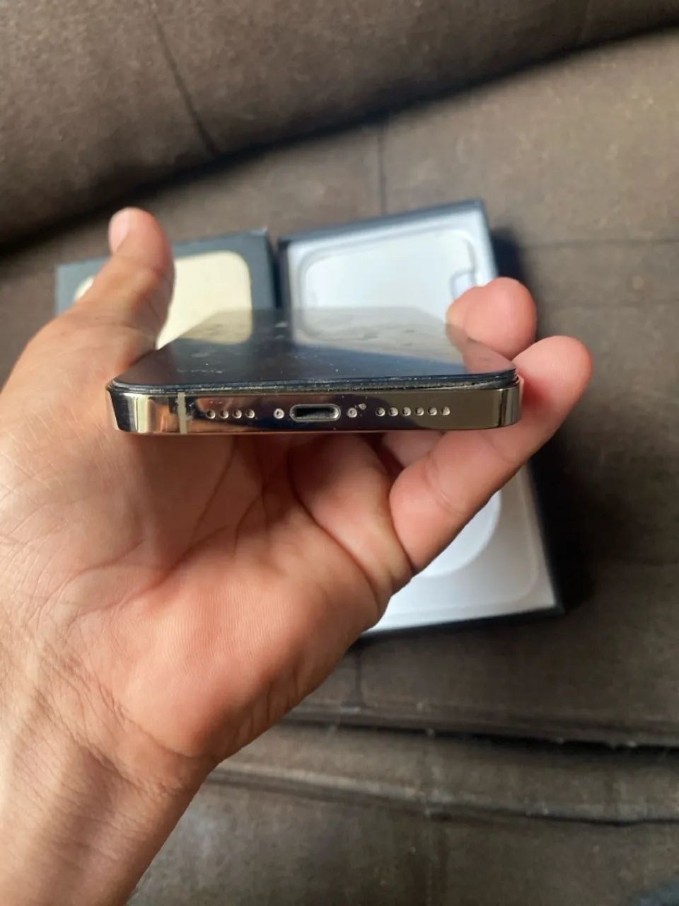 iPhone 13 Pro Max 128gb - com defeito  - Foto 4