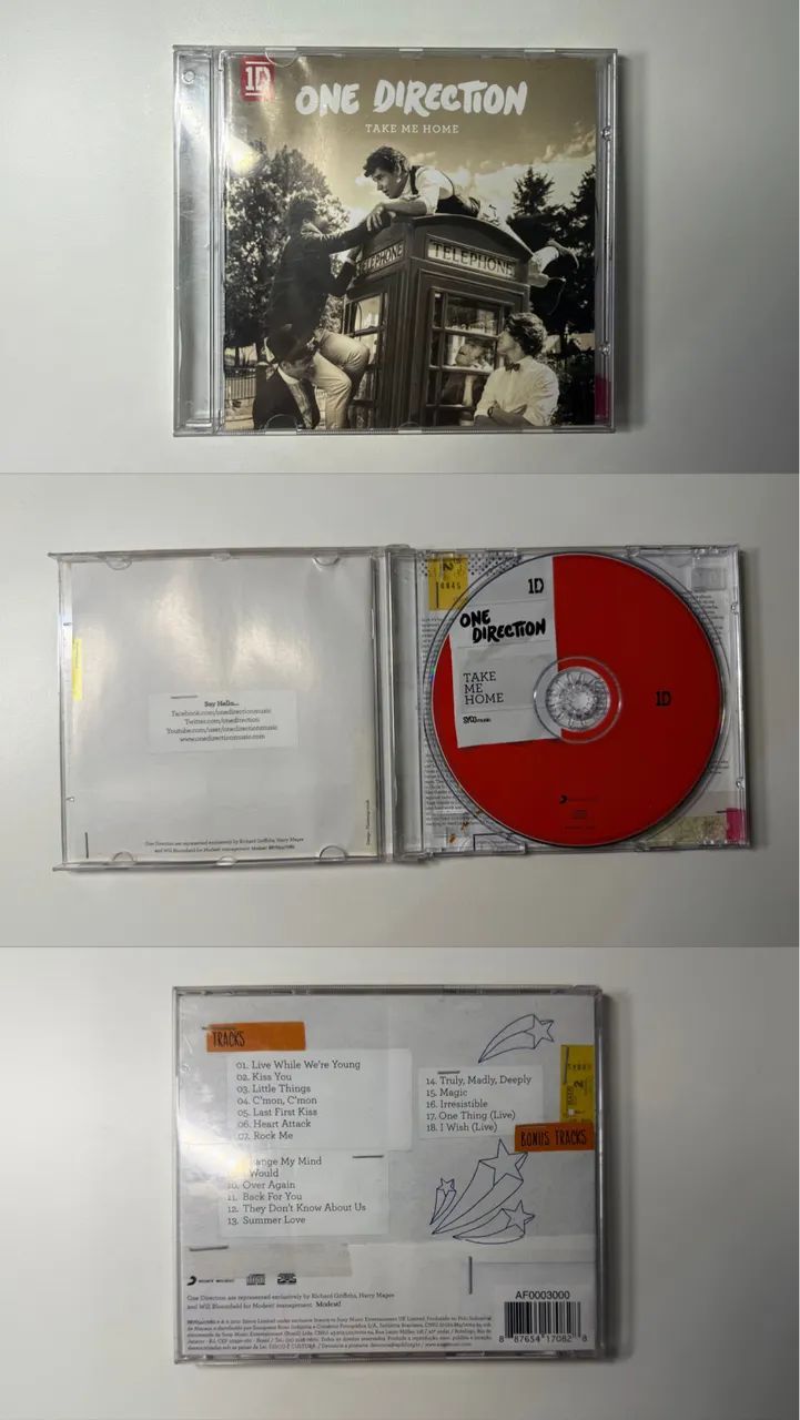 CD?s e DVD?s ONE DIRECTION - KIT  - Foto 4