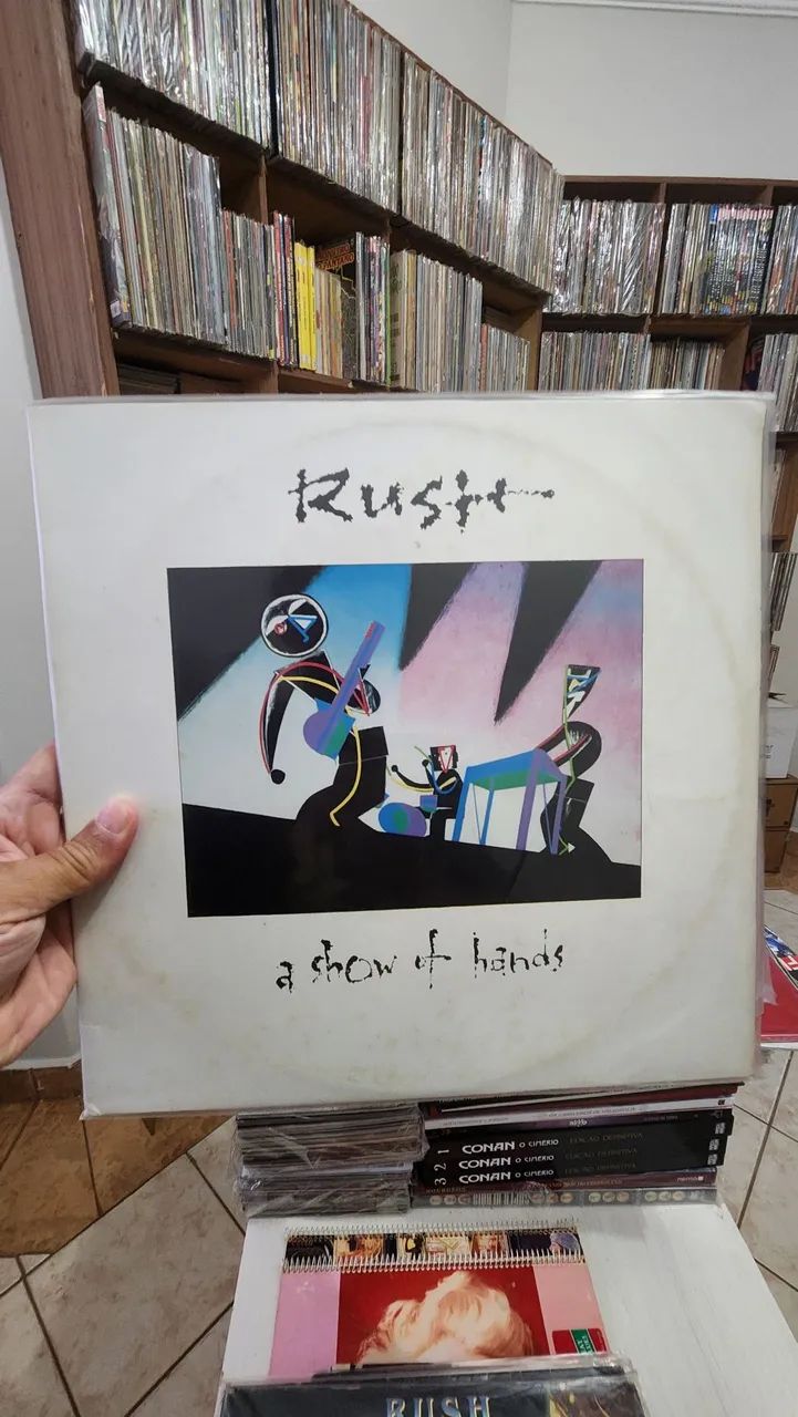 RUSH DUPLO DISCO VINIL LP POP ROCK VLR UNITARIO