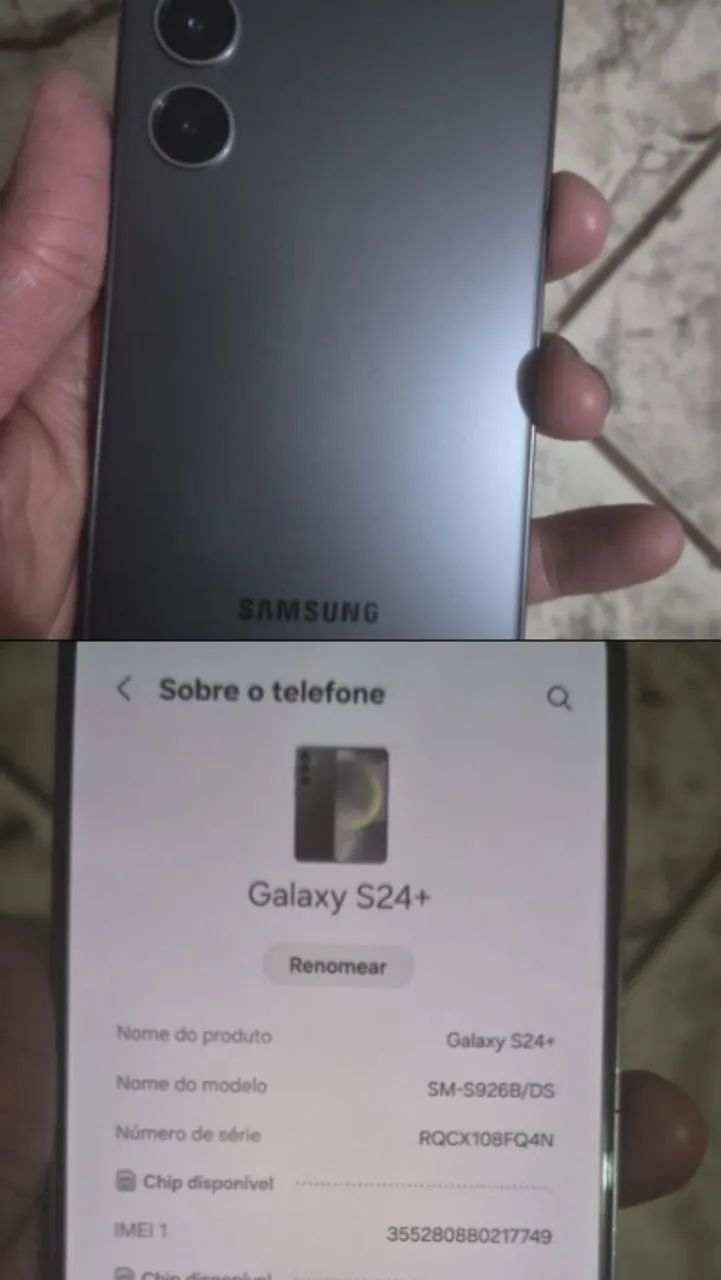 Samsung Galaxy s24+ 