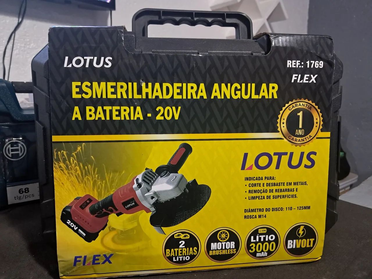 Esmerilhadeira nova na caixa - Foto 2