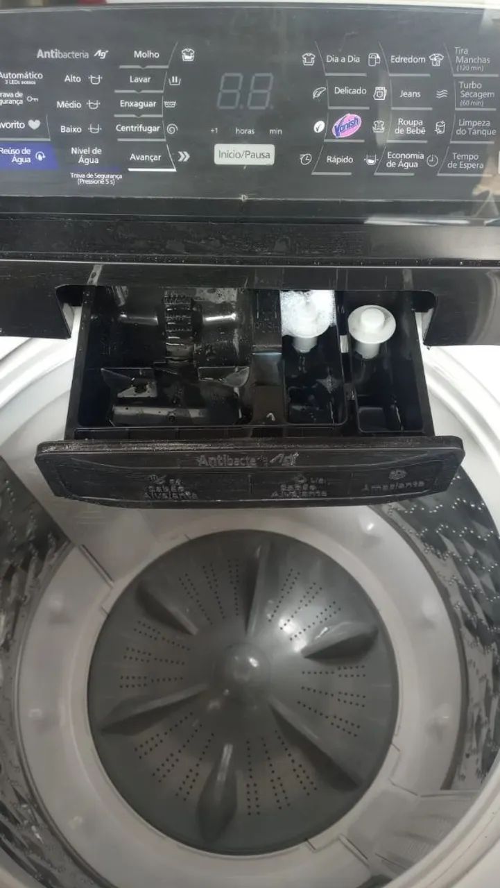 Máquina lavar panasonic mil semi nova - Foto 4