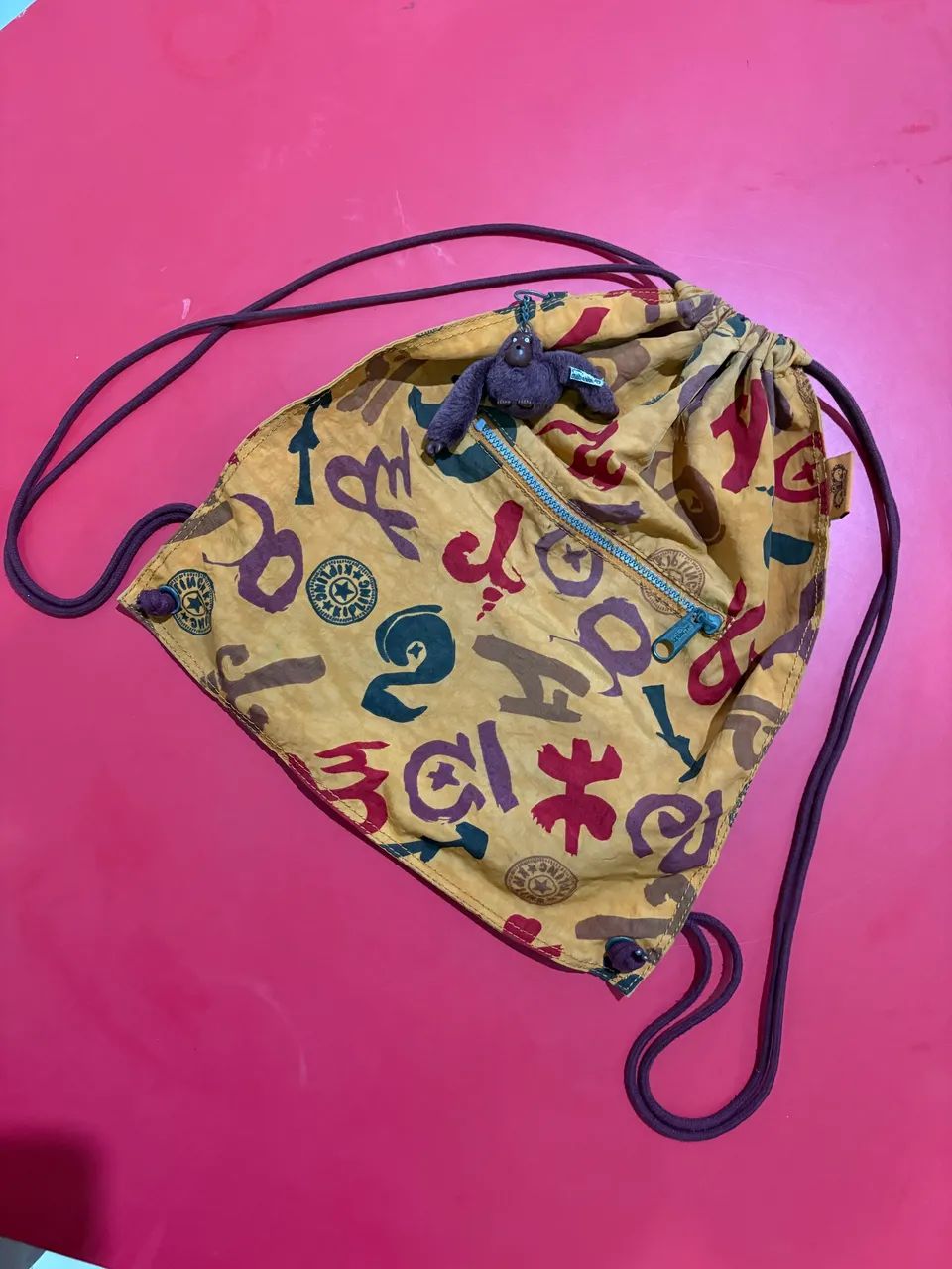 Mochila tipo saco kipling