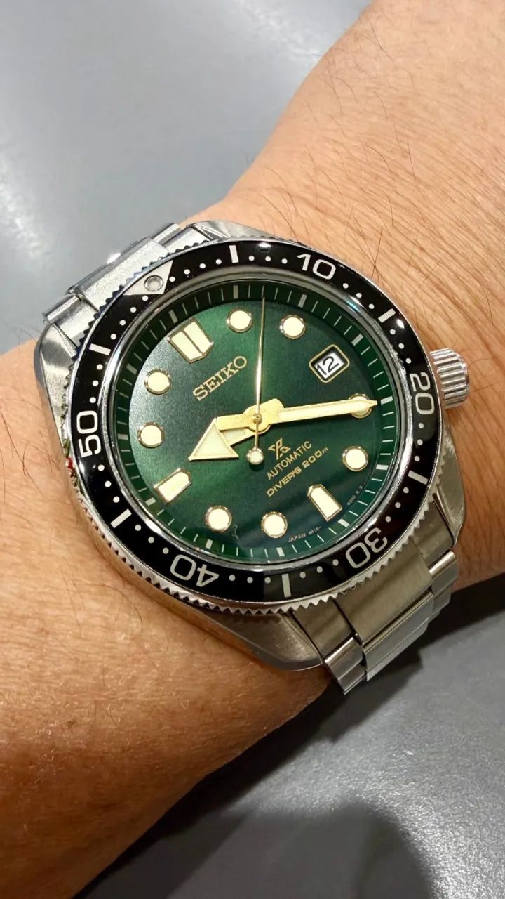 Seiko Prospex MM200 SPB105J1 Dark Green Sunset Diver Automatico