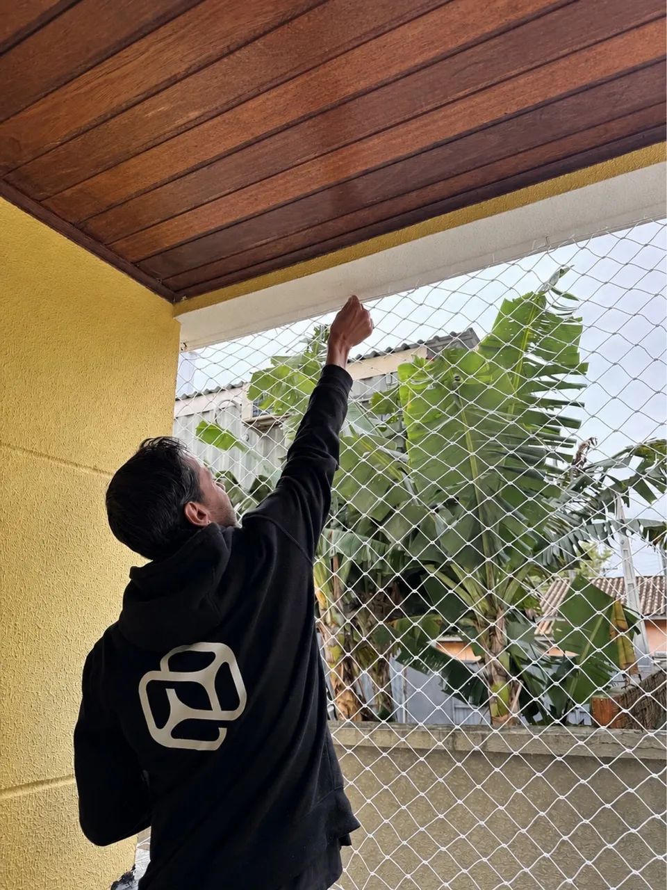Instalação de Rede de segurança