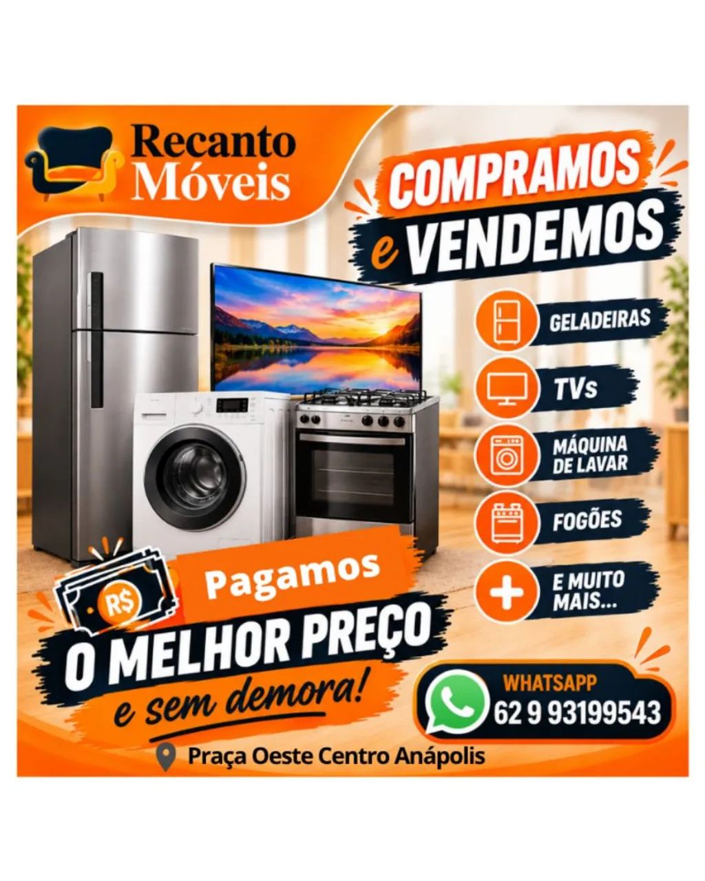 Compra e venda de móveis em Anápolis 