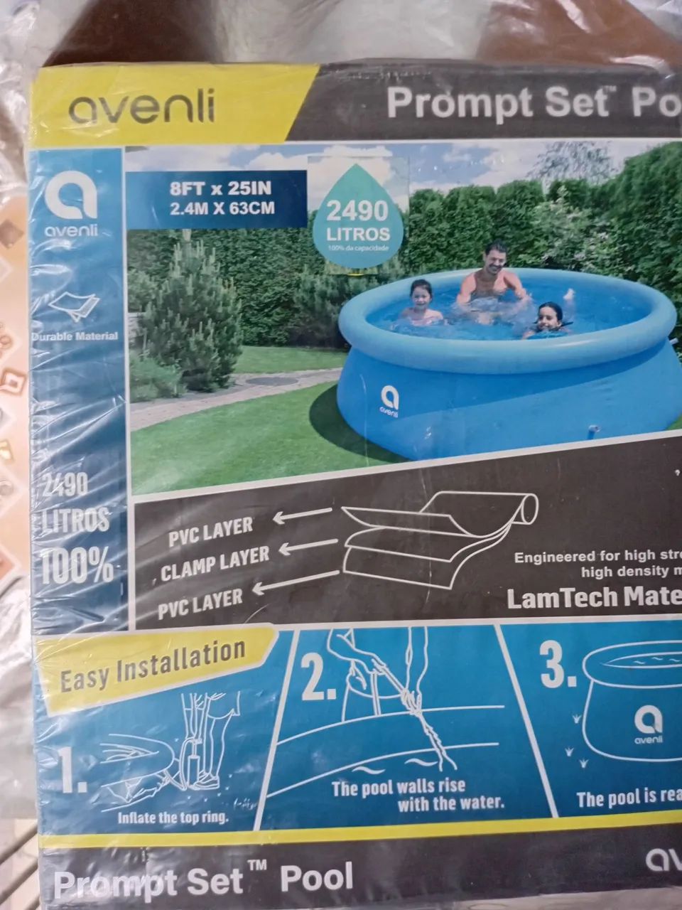 Piscina inflável 