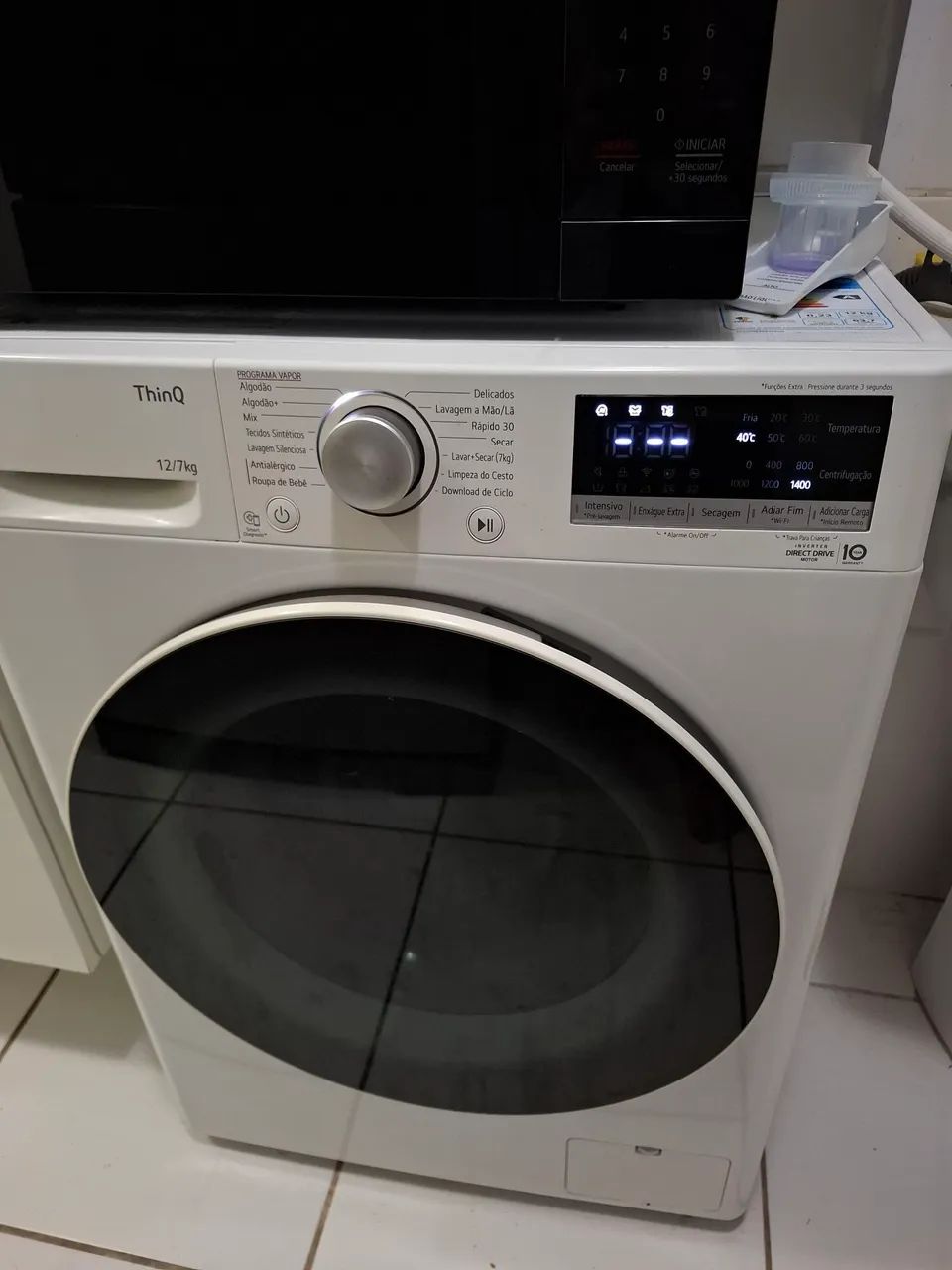 Lava e seca LG VC4 12kg - Foto 2