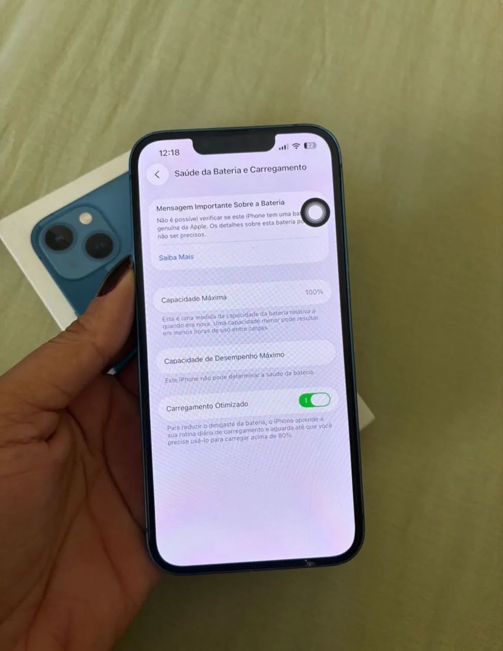 Iphone 13 128GB azul  - Foto 2