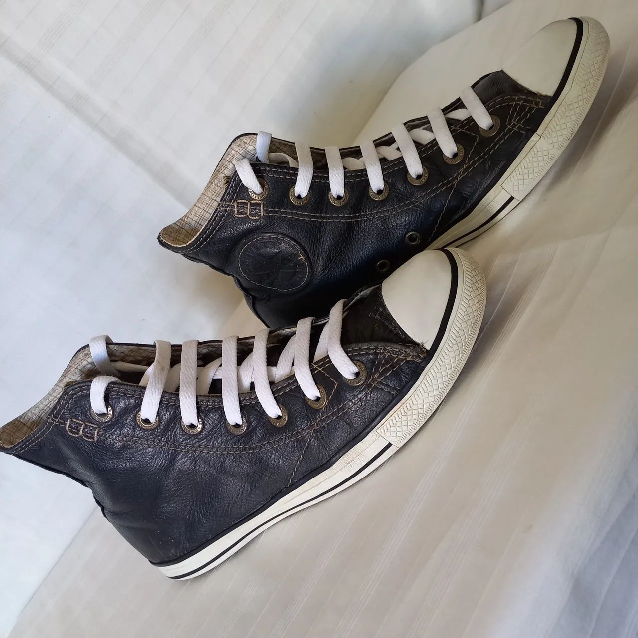 ALL STAR - CONVERSE (COURO) - Foto 2