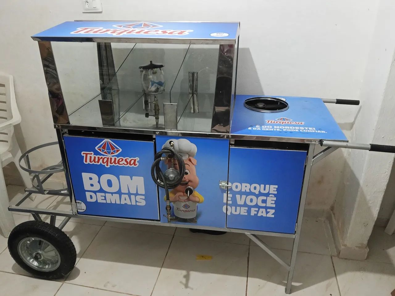 Vende-se carrinho de pipoca