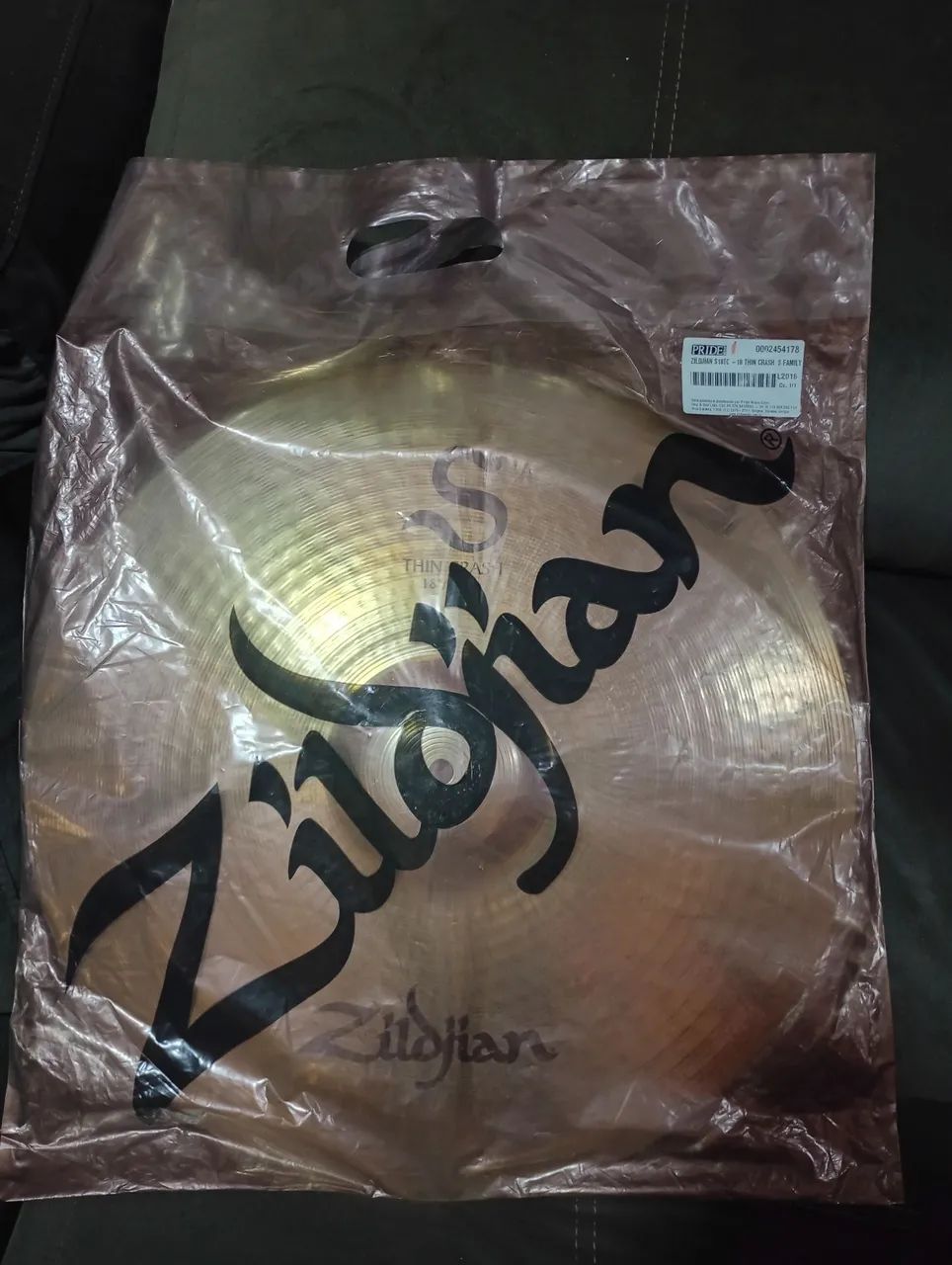 Prato zildjian s thin crash 18 polegadas  - Foto 3