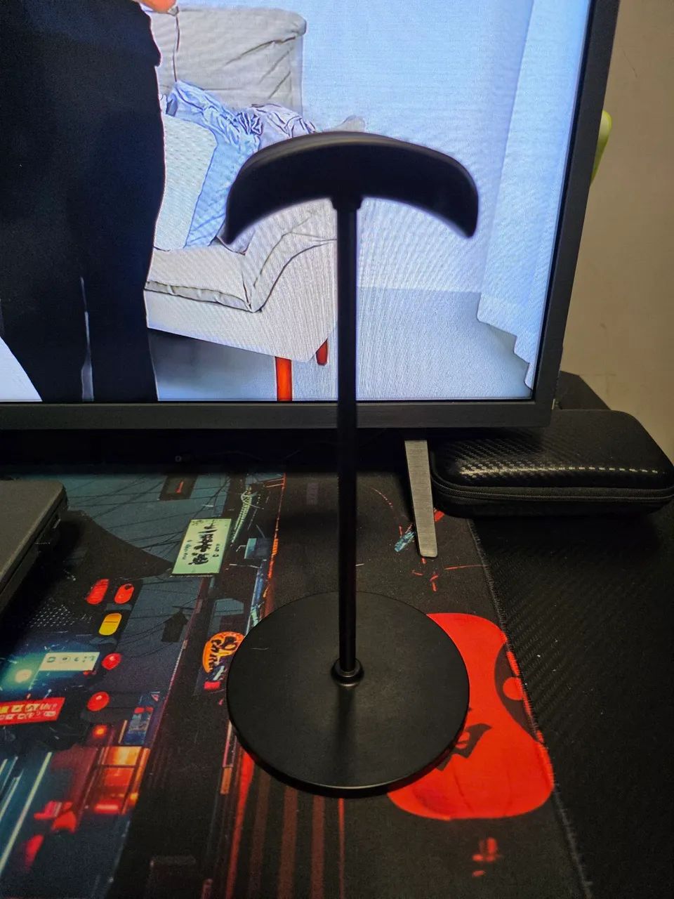 Fone QCY H3 LITE Type C + Suporte de mesa - Foto 3