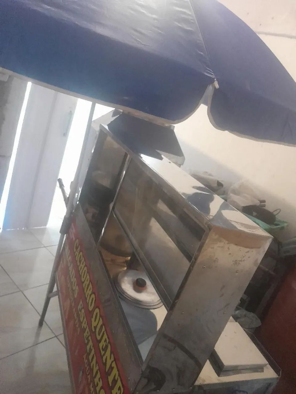 Carrinho de lanche de inox - Foto 3