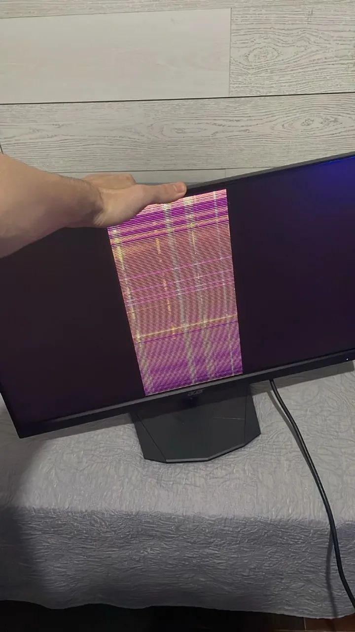 Monitor Gamer Acer Nitro 180hz (defeito) - Foto 4