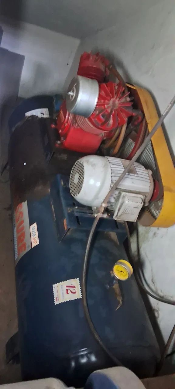 Compressor de ar elétrico 20/350 6HP bivolt