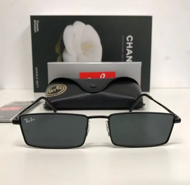óculos de sol ray ban emy all black - Foto 2