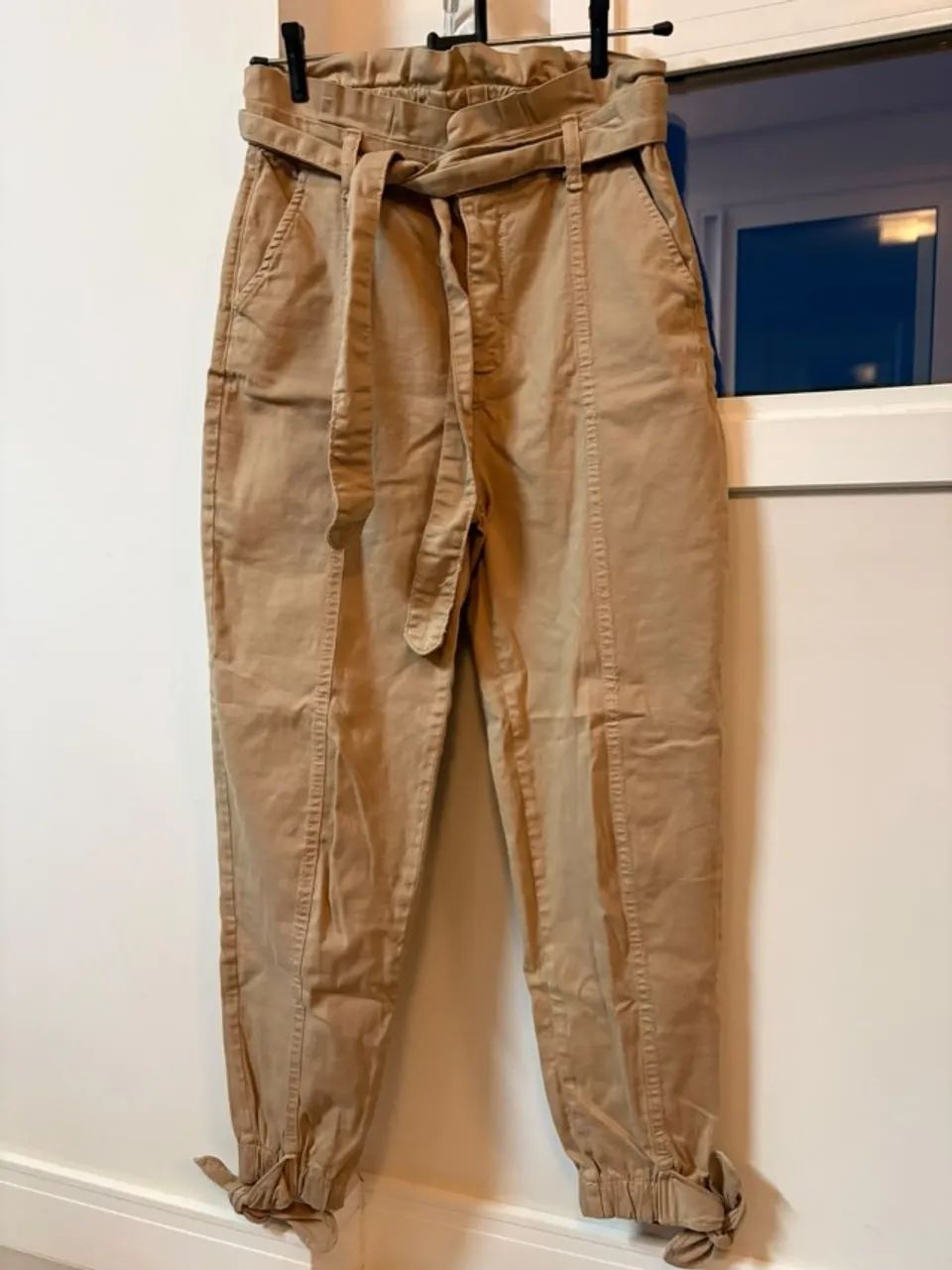 Calça Jeans Bege