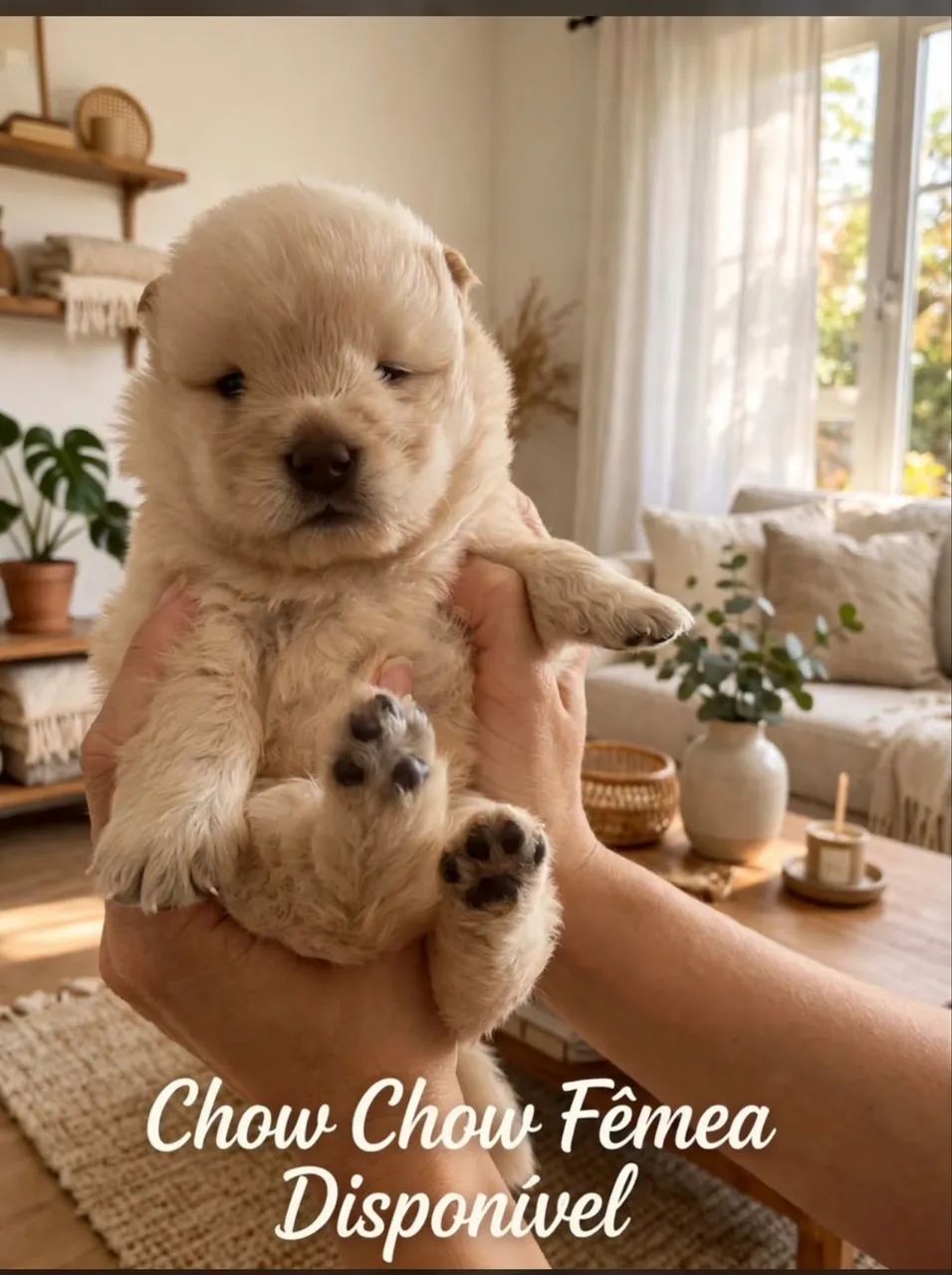 Cachorro chow chow pra vender 