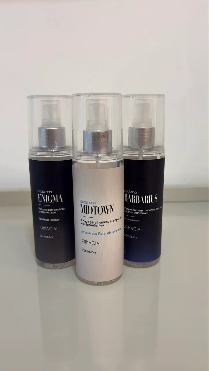 Perfume Primacial - Body Splash Masculino