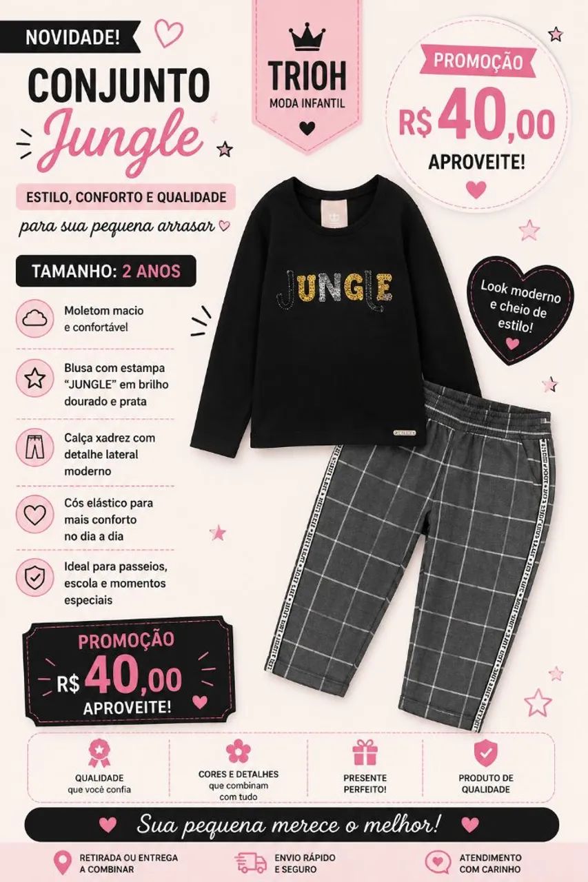 Conjunto infantil  - Foto 2