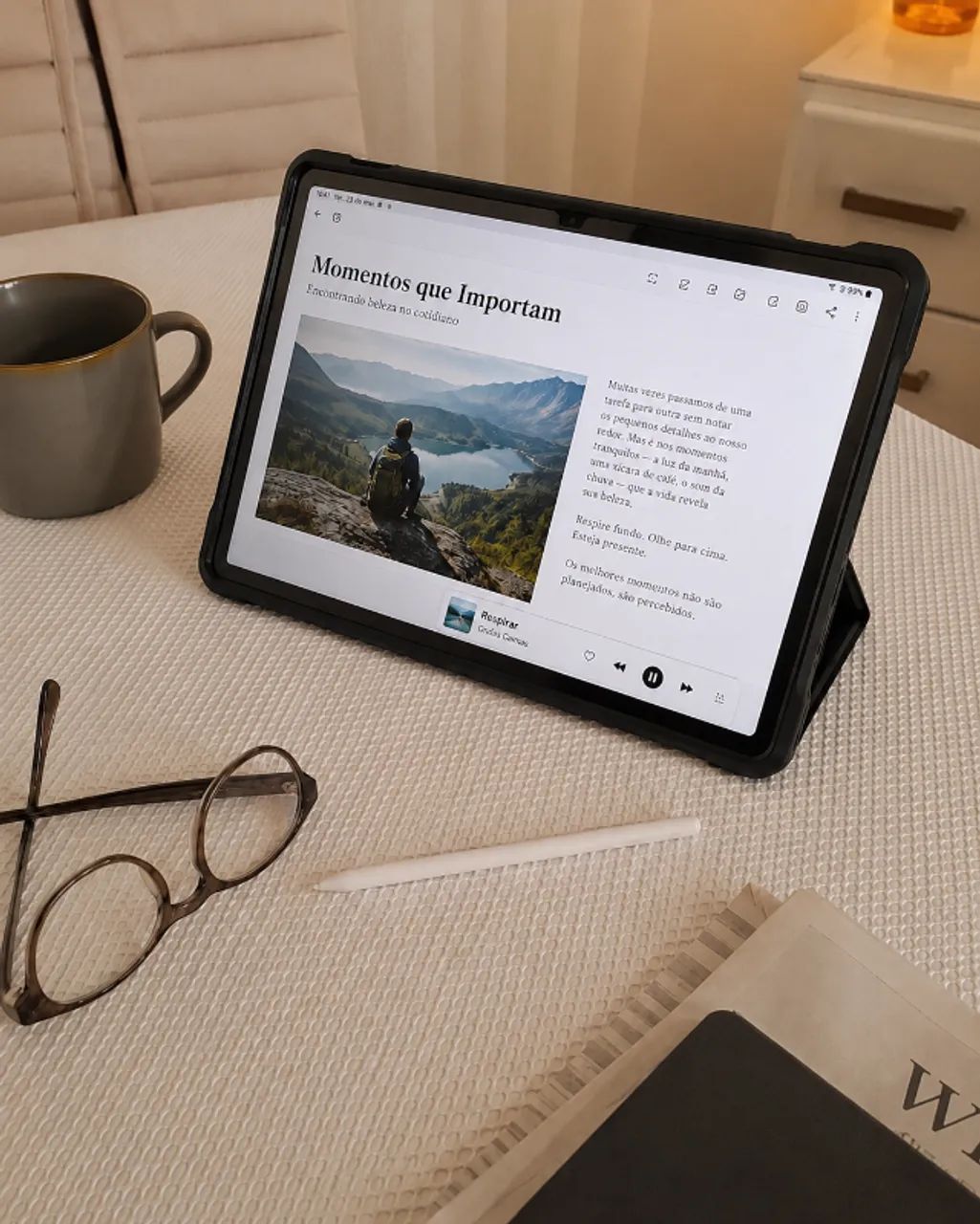 Samsung Galaxy Tab S10 FE+ Wi-Fi + S Pen + Capa Reforçada - Foto 3