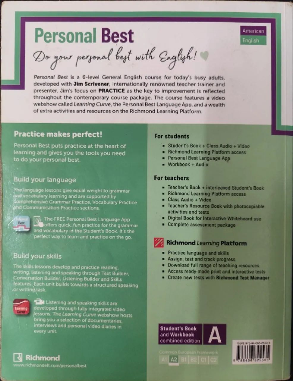 Livro Inglês Personal Best A2 - Foto 3