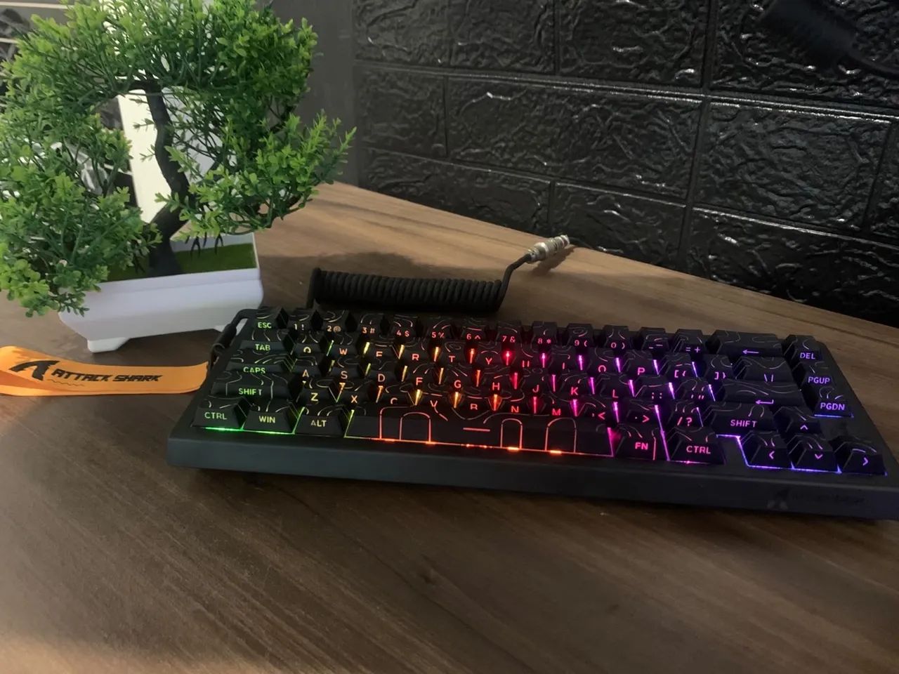 Teclado Magnético Attack Shark X68HE