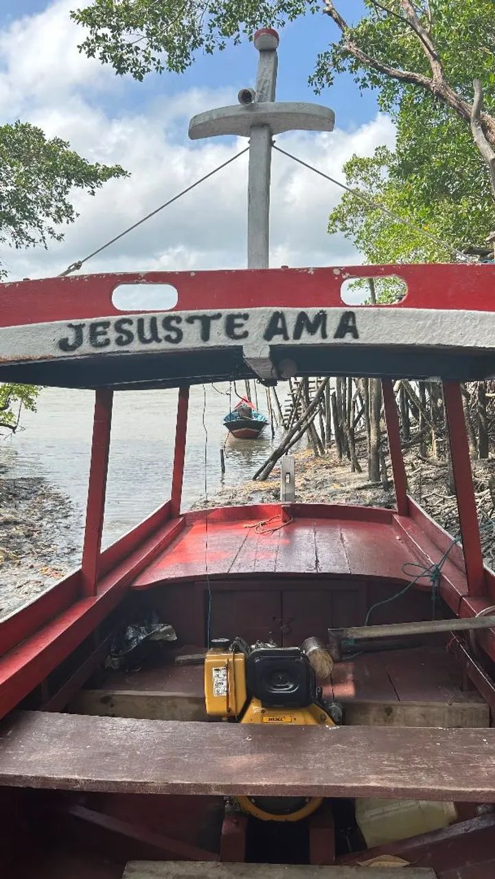 Barco para passeio e pescaria  - Foto 4
