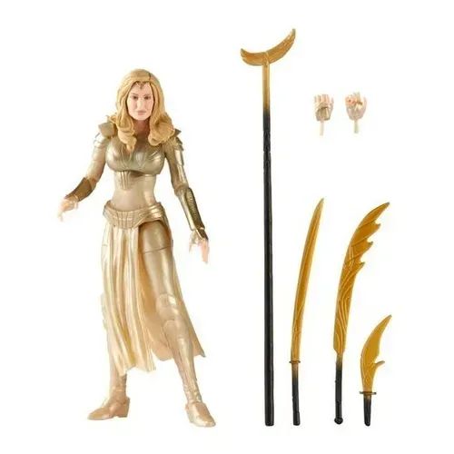 Marvel Legends Thena Filme Eternos Hasbro Loose Com Base - Foto 4