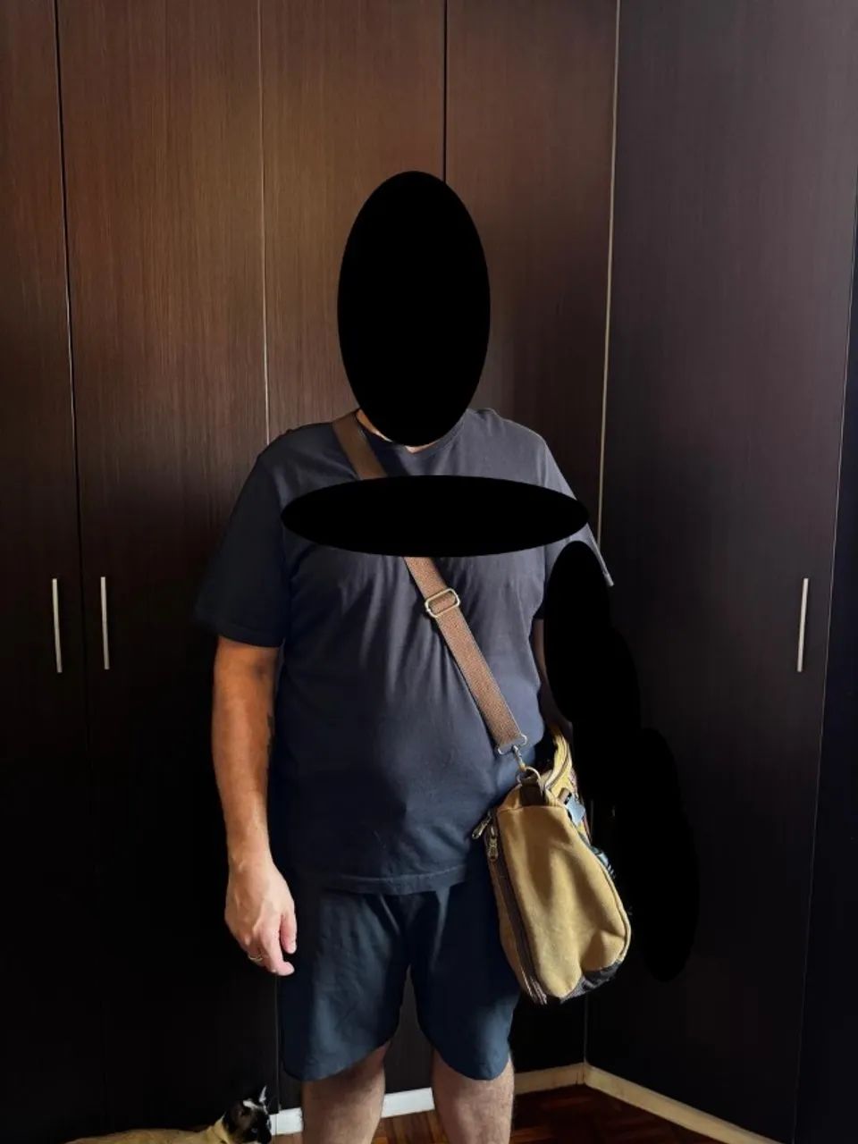 Mochila Lona - Carteiro / Backpack Retrô - Foto 4