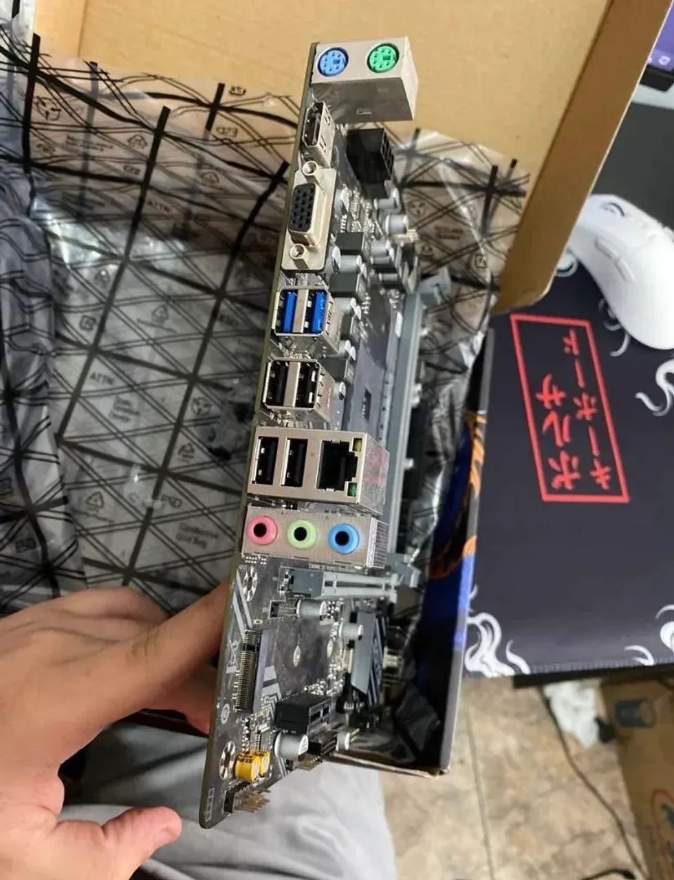 Placa mãe soyo A520m, Socket AM4 (defeito) - Foto 5