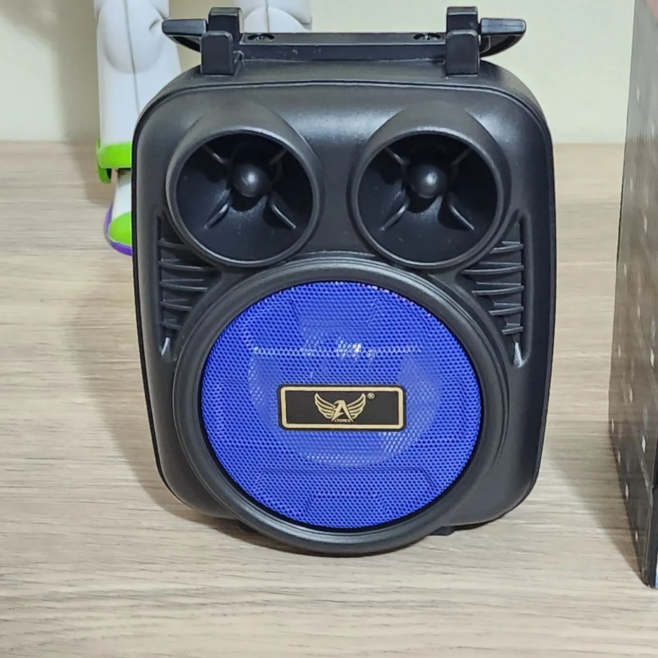 Mini Caixa de Som Bluetooth Nova Olx Pay  - Foto 2