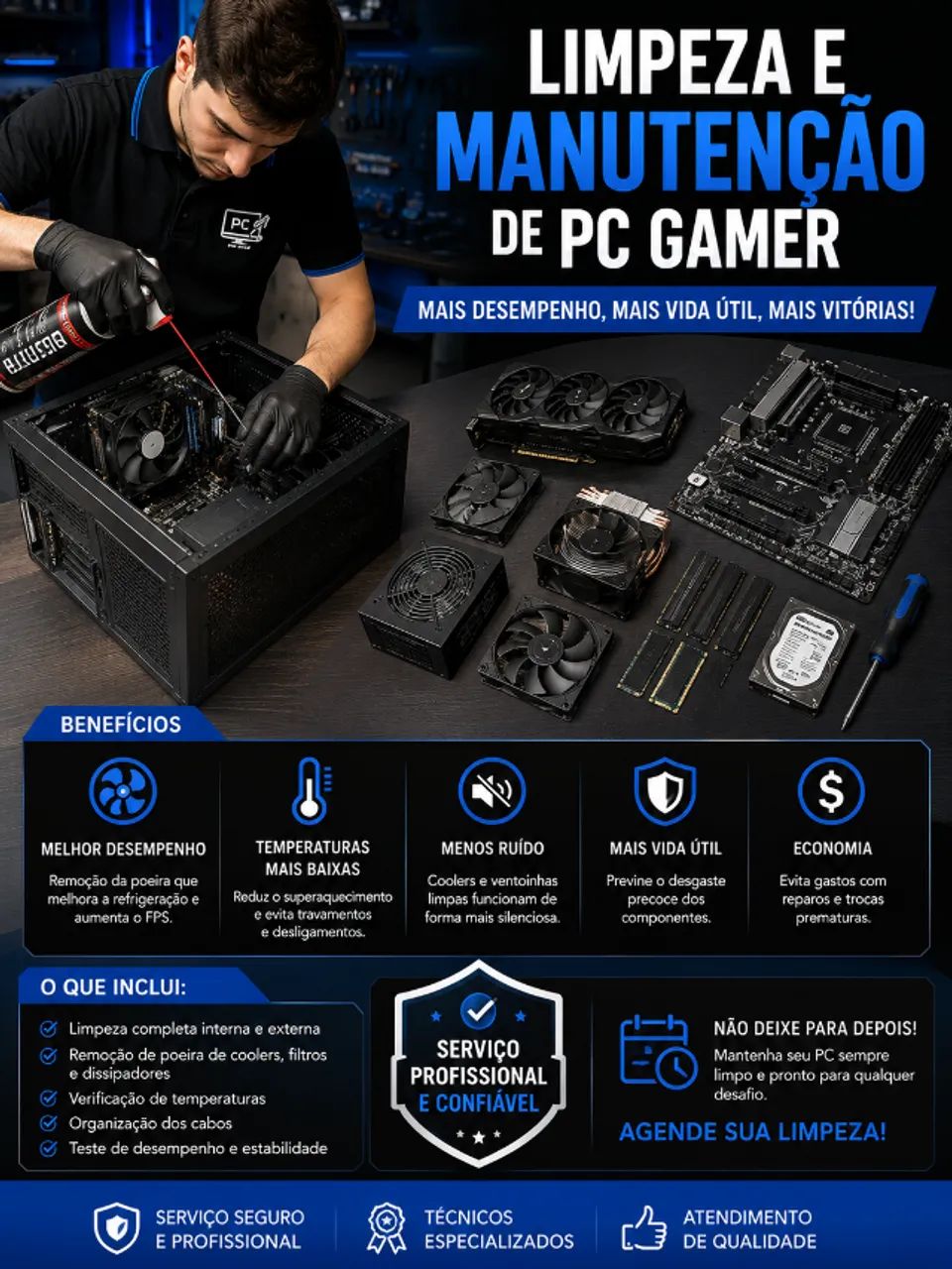 limpeza de pc