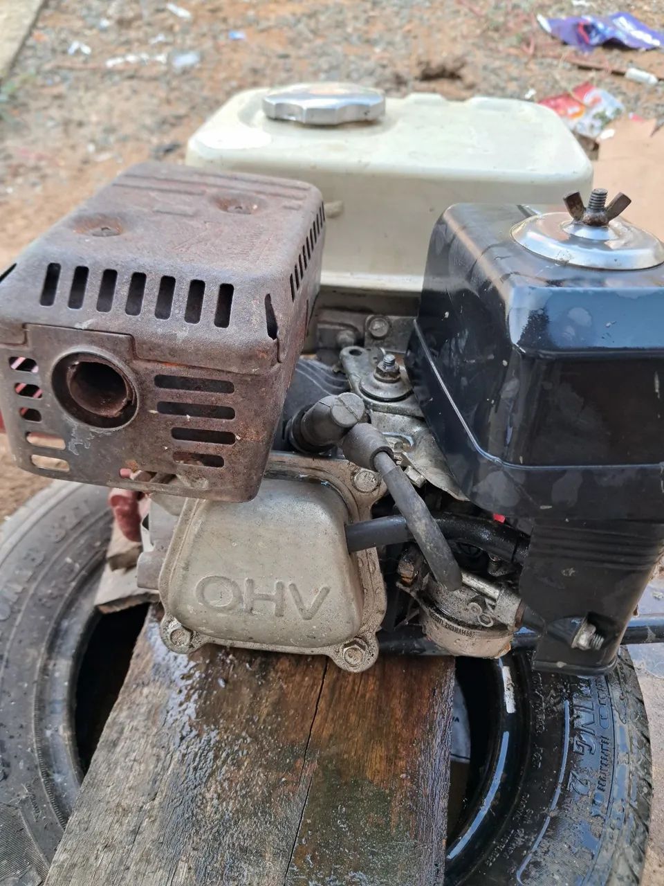 Motor da marca branco potente  5 cavalos  - Foto 2