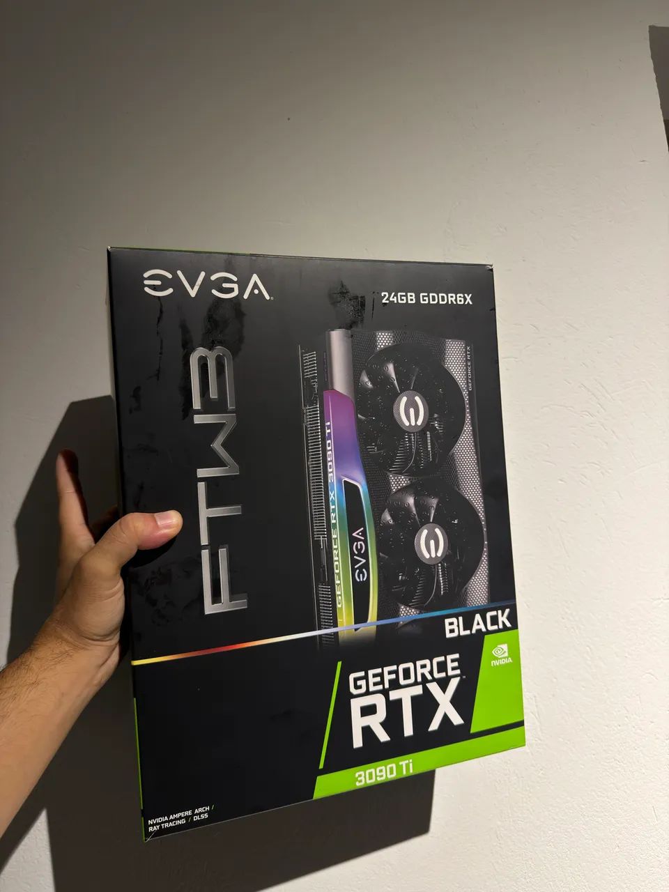 PLACA DE VÍDEO RTX 3090TI 24GB EVGA FTW3