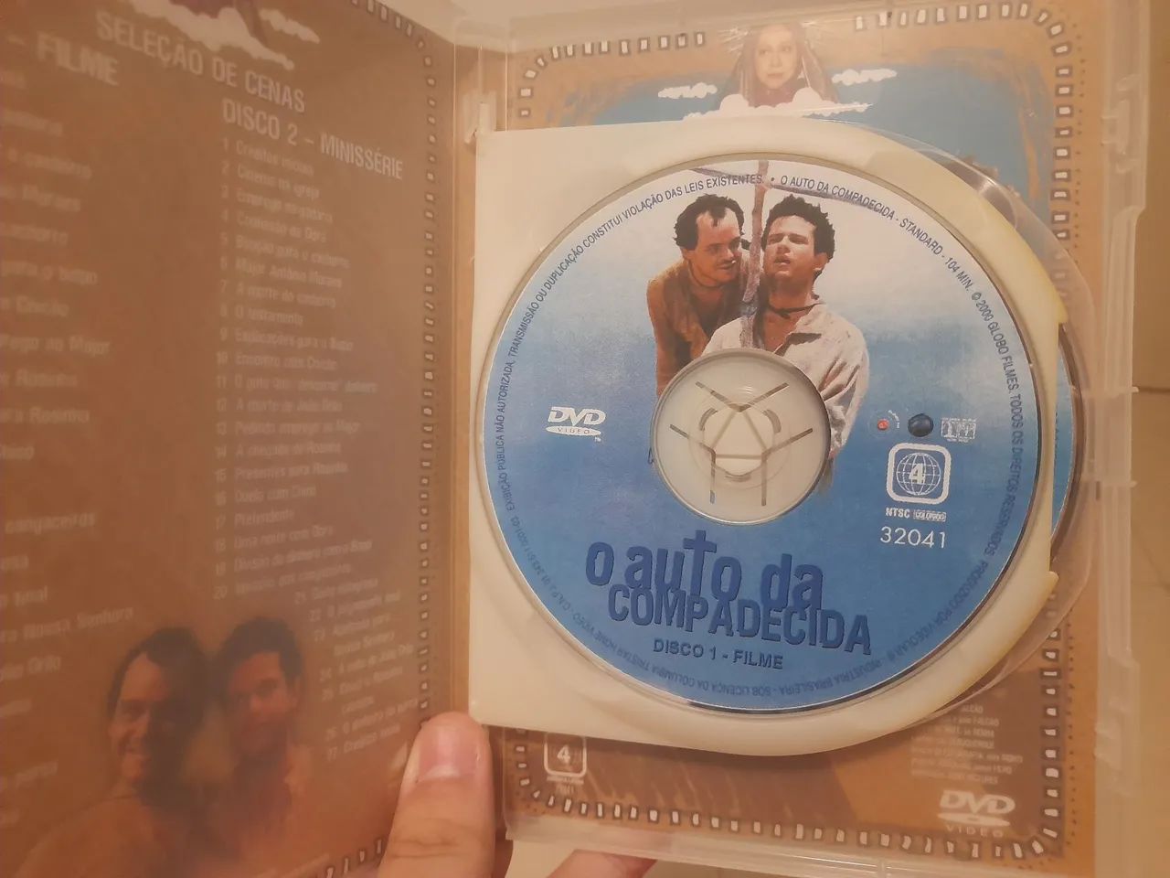 O auto da compadecida filme original (CD duplo) [USADO] - Foto 3