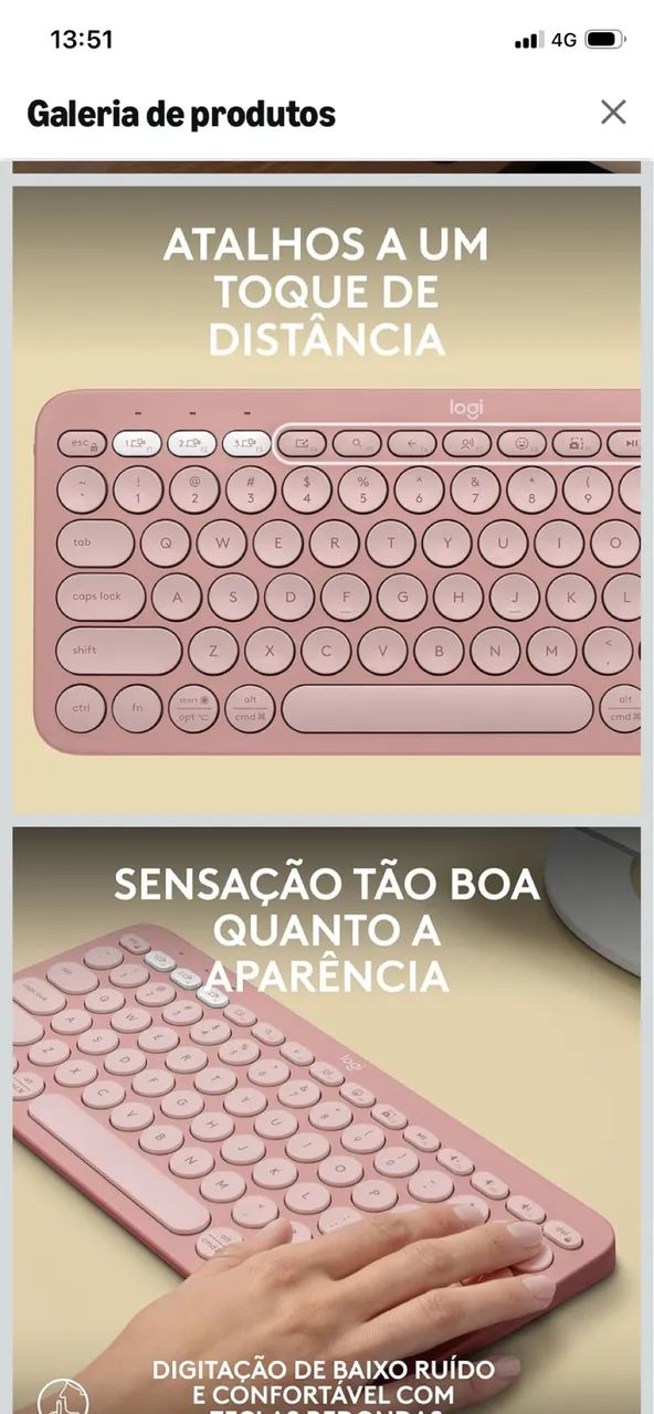 Teclado e mouse da Logitech  - Foto 2