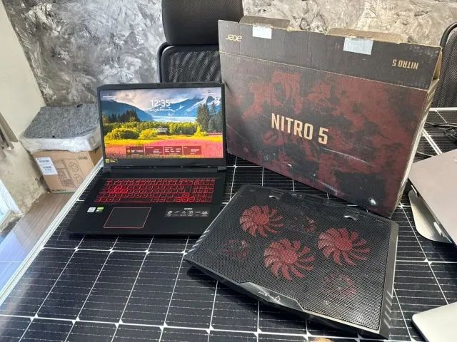 ?Notebook Acer Nitro 5 Processador i7 10° Geração Placa de vídeo NVIDIA GeForce GTX 1650 