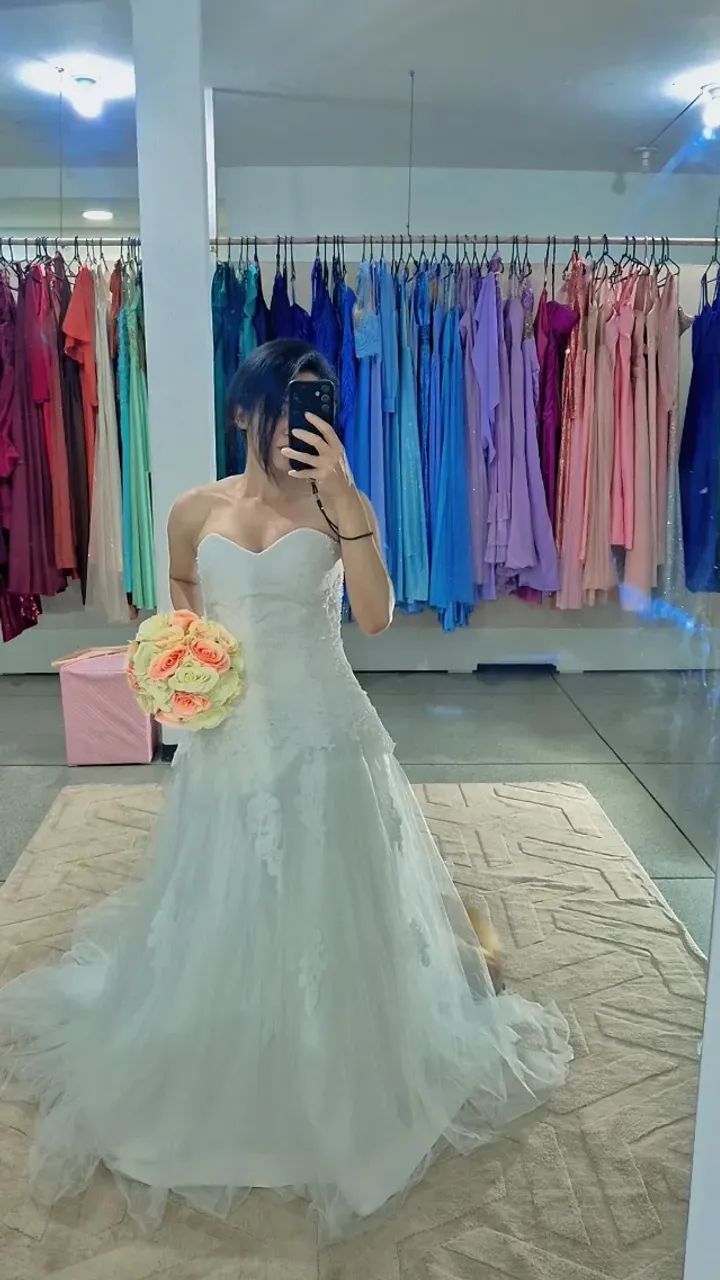 Vestido de Noiva Liquidação - Foto 4