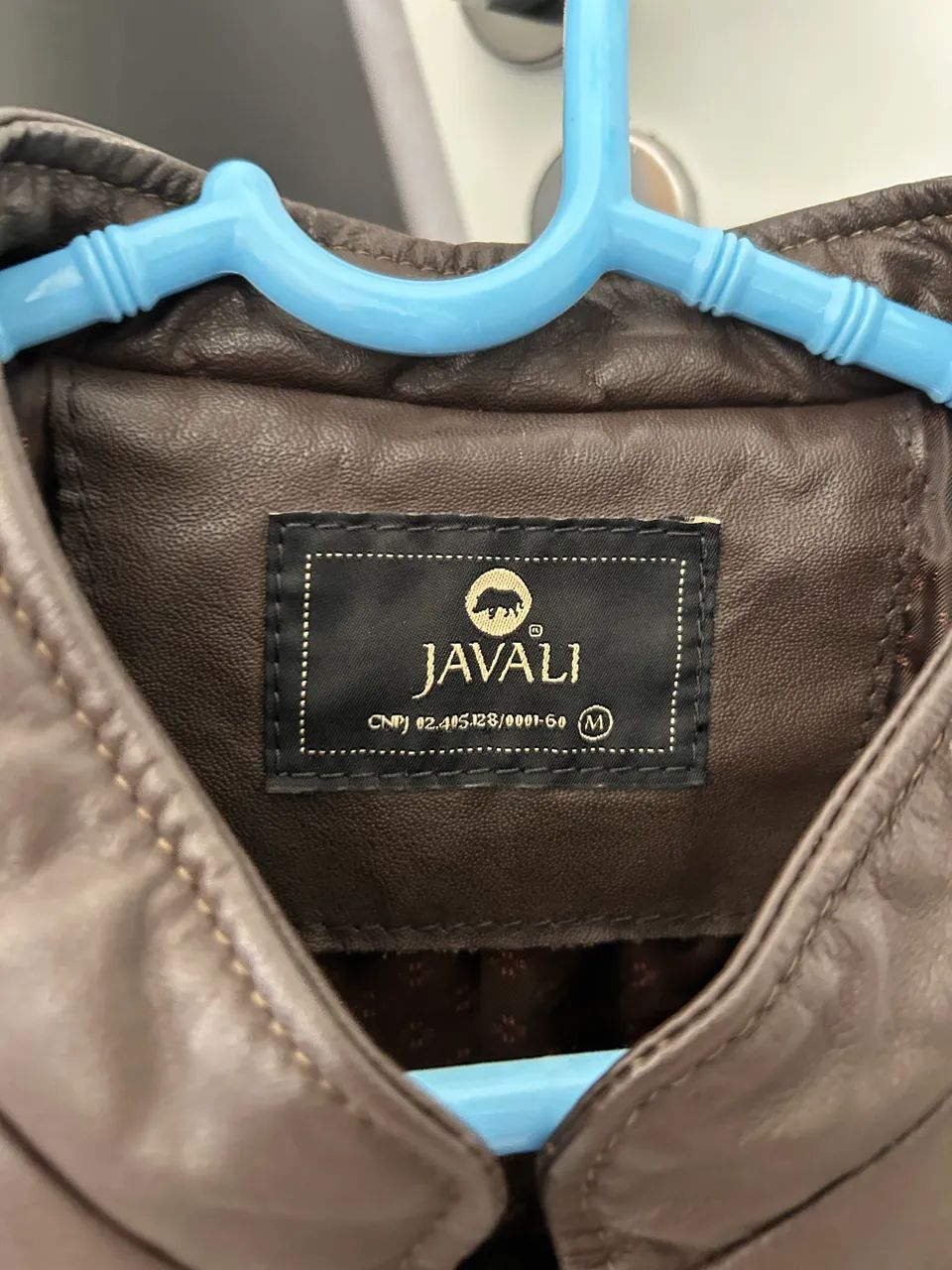 Jaqueta de couro M Javali