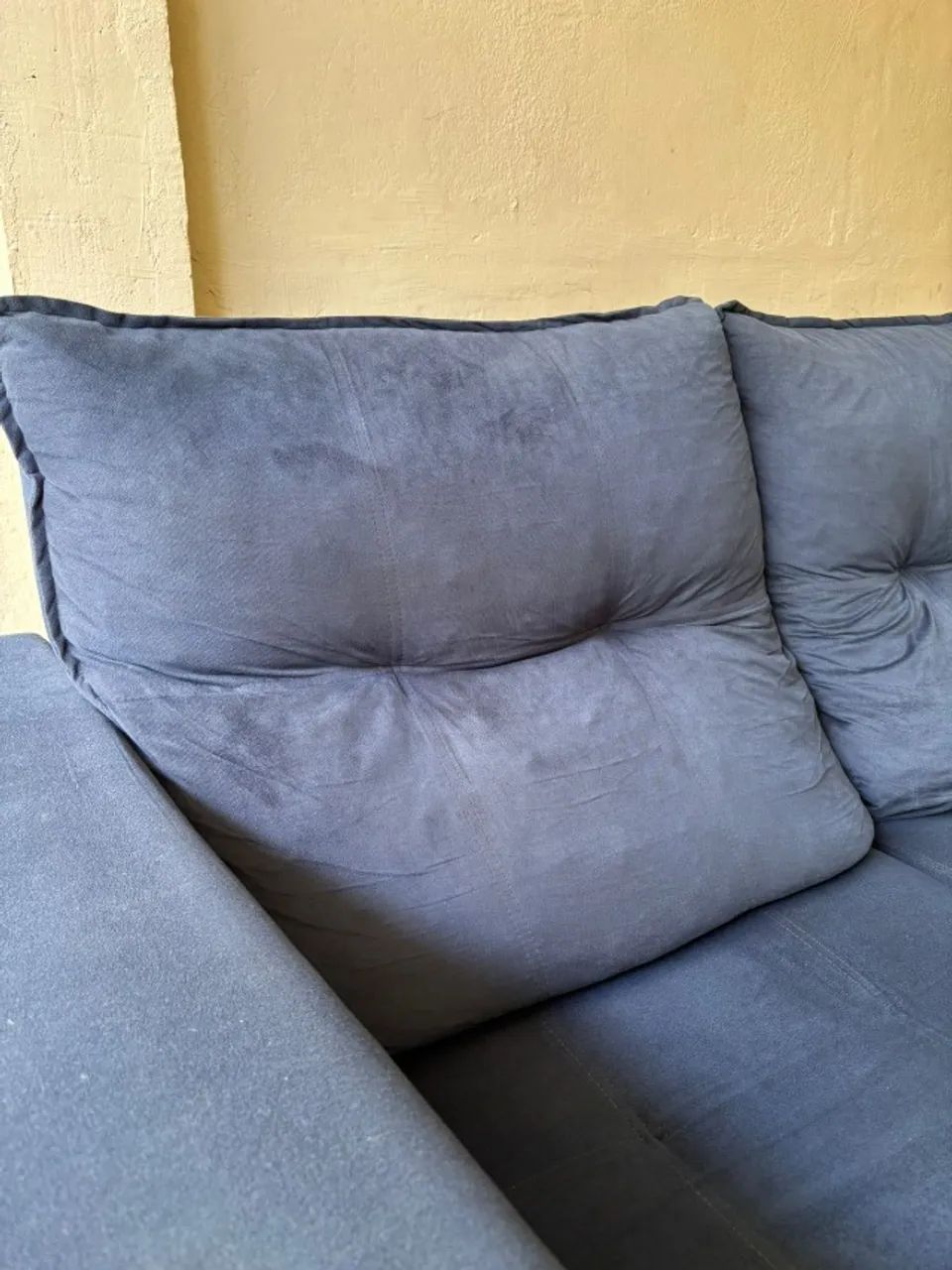 Sofá retrátil azul escuro - Foto 4